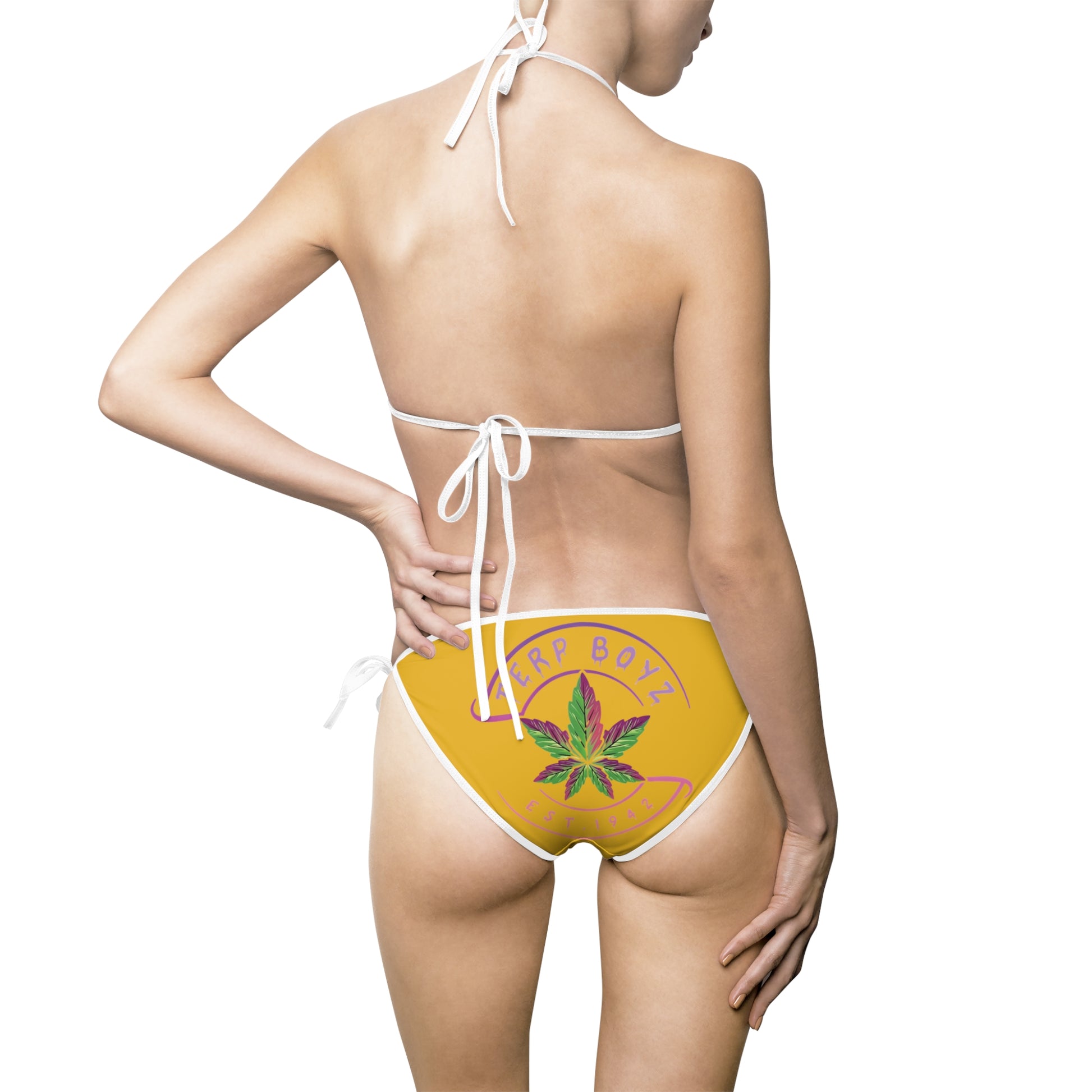 Women's Bikini Swimsuit (Yellow)
