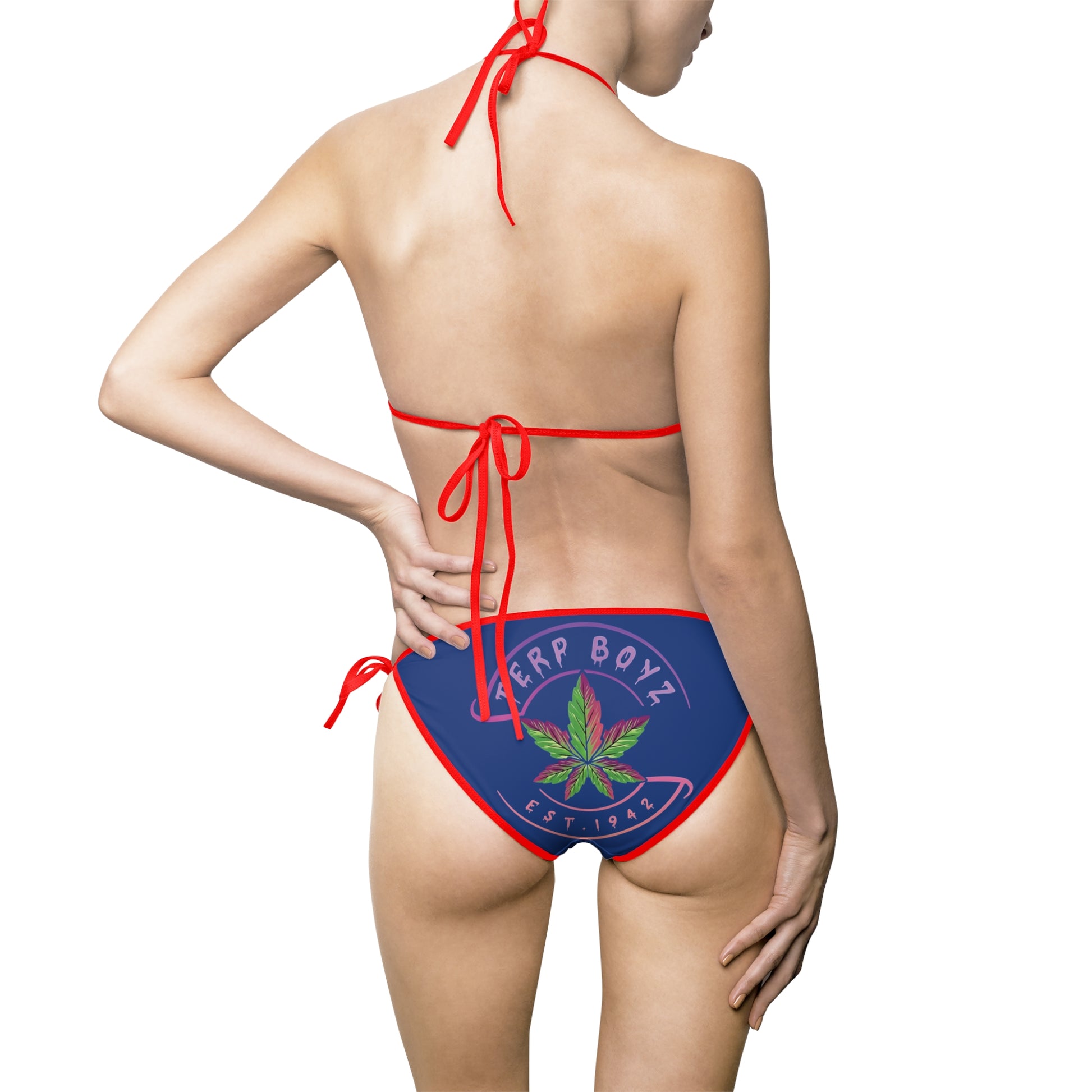 Women's Bikini Swimsuit (Blue)