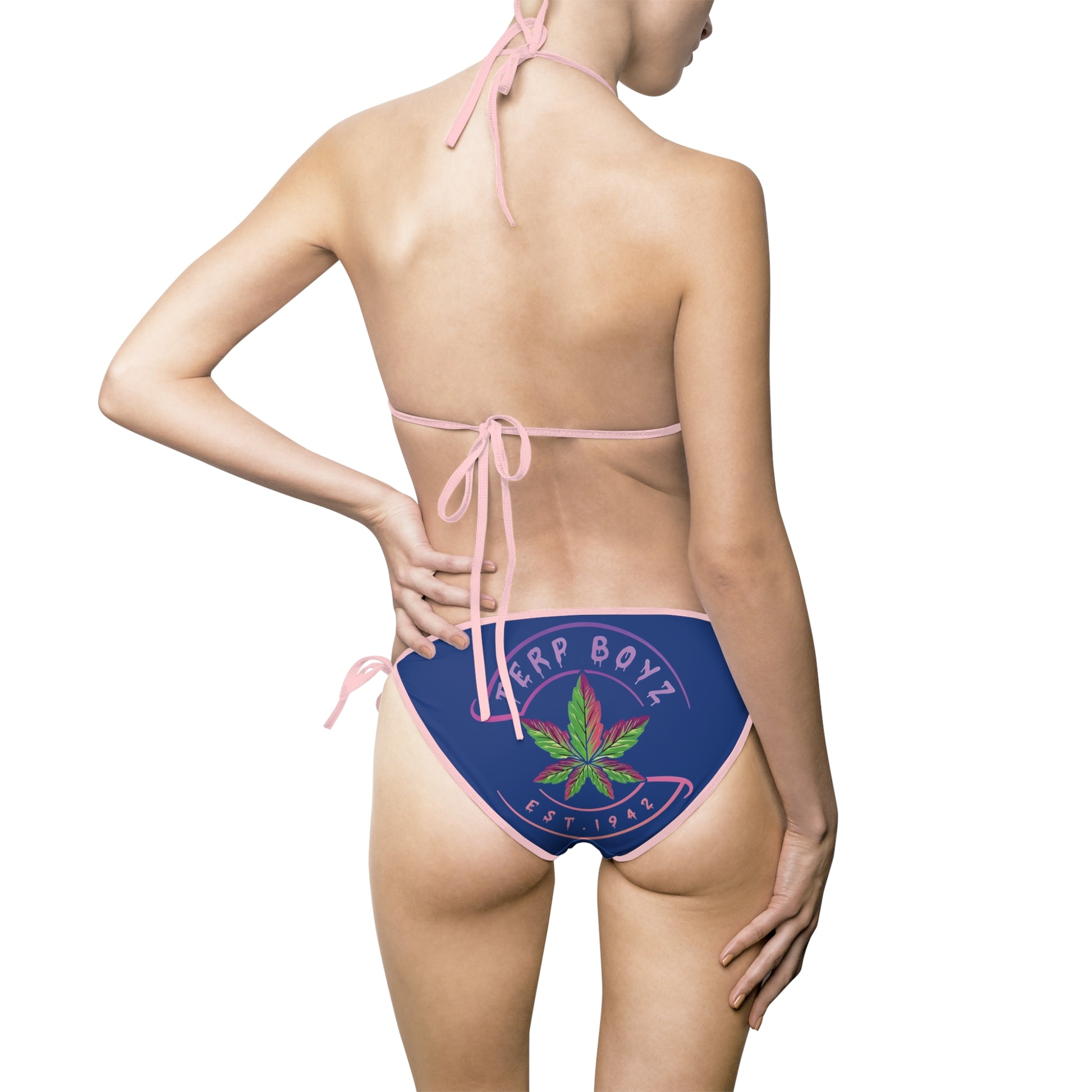 Women's Bikini Swimsuit (Blue)