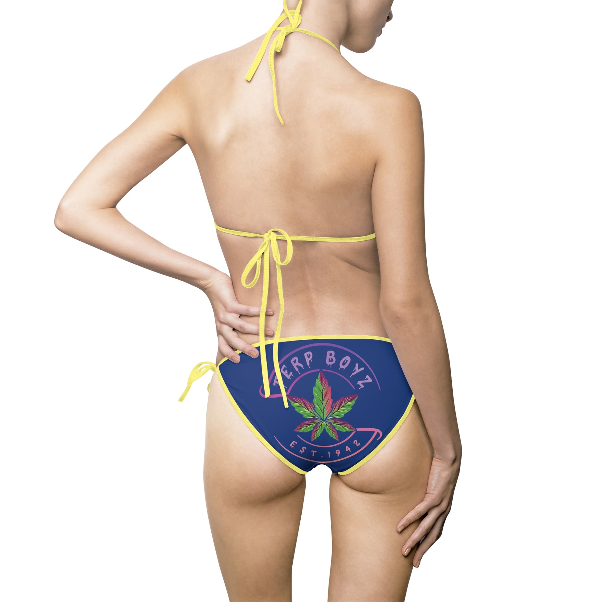 Women's Bikini Swimsuit (Blue)