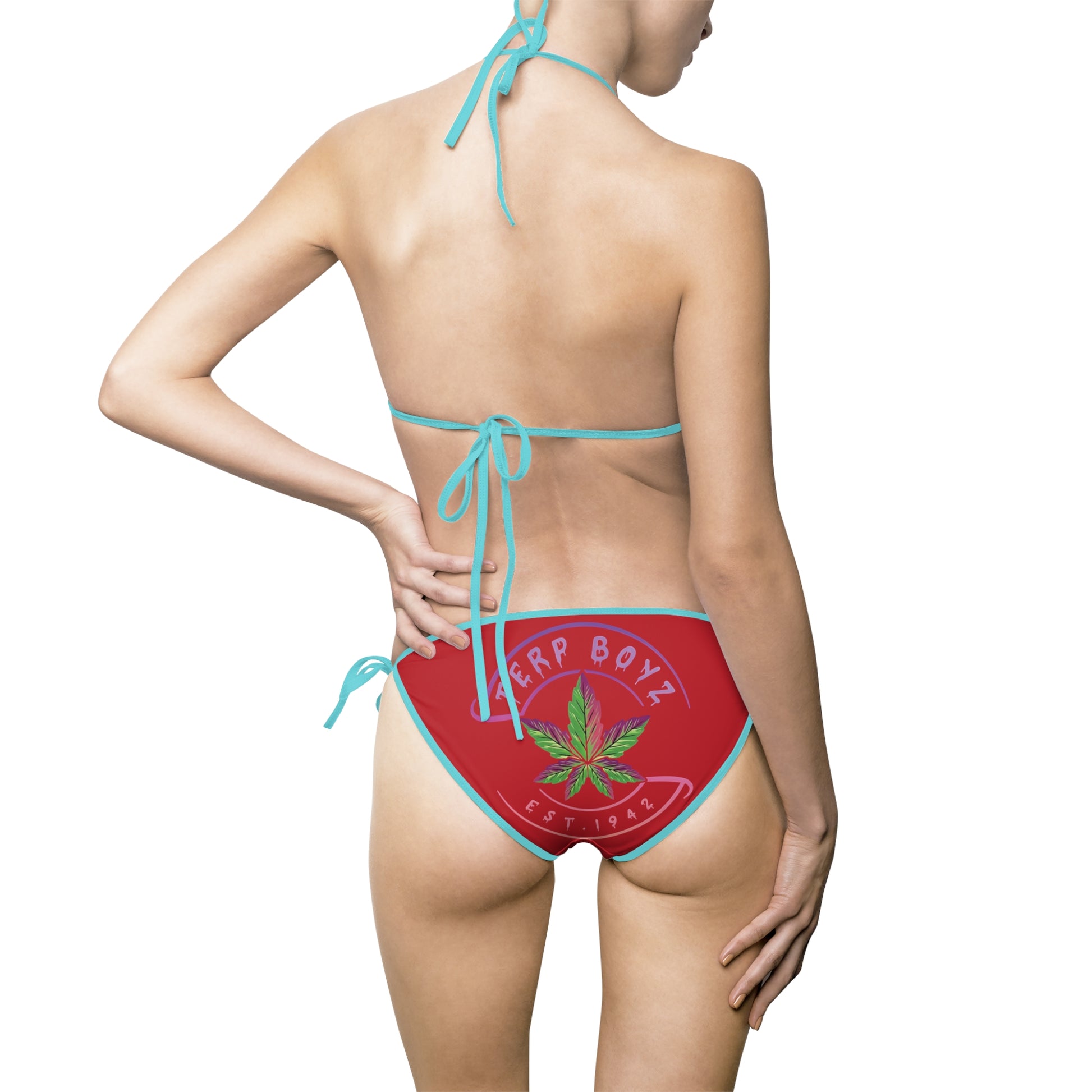 Women's Bikini Swimsuit (Red)
