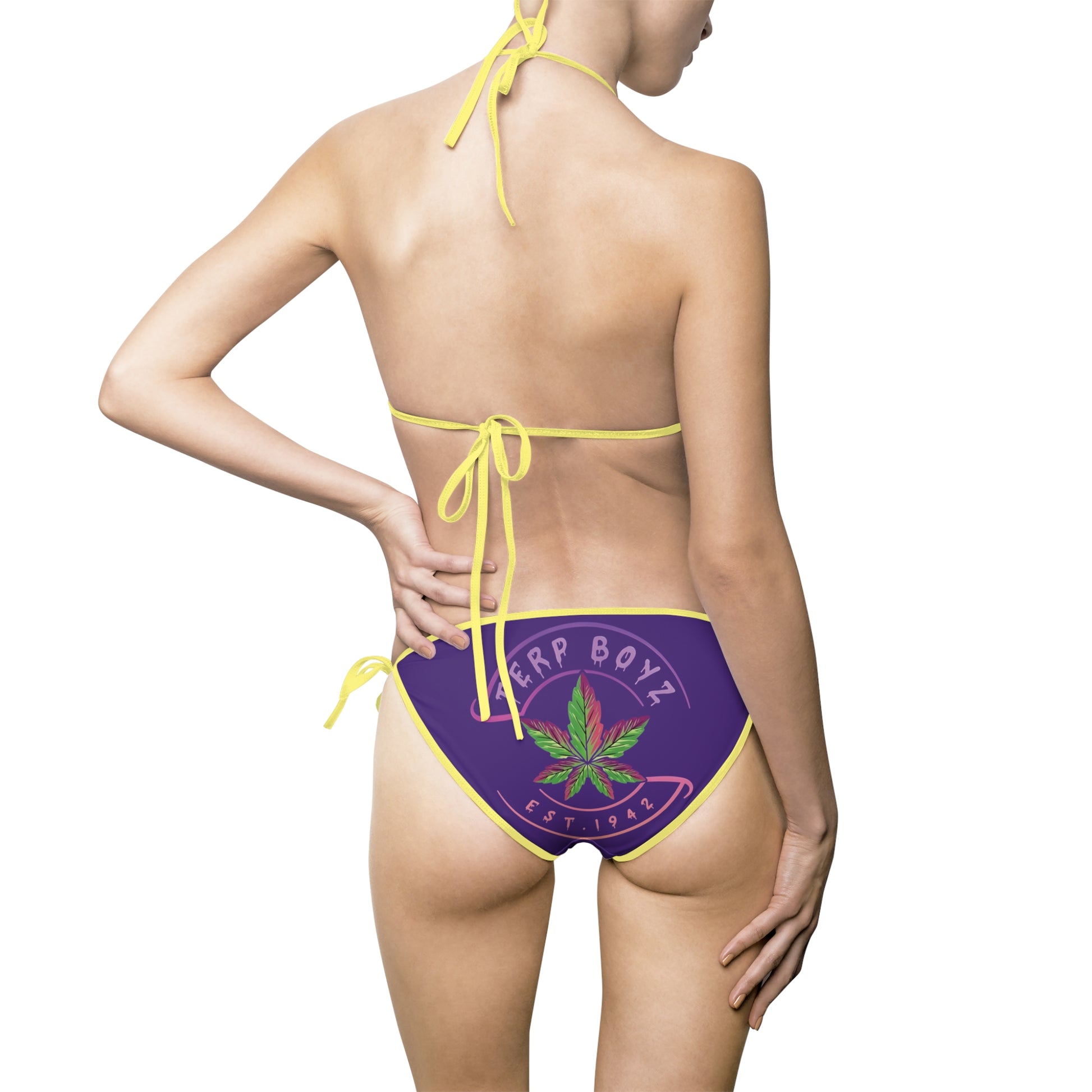 Women's Bikini Swimsuit (Purple)