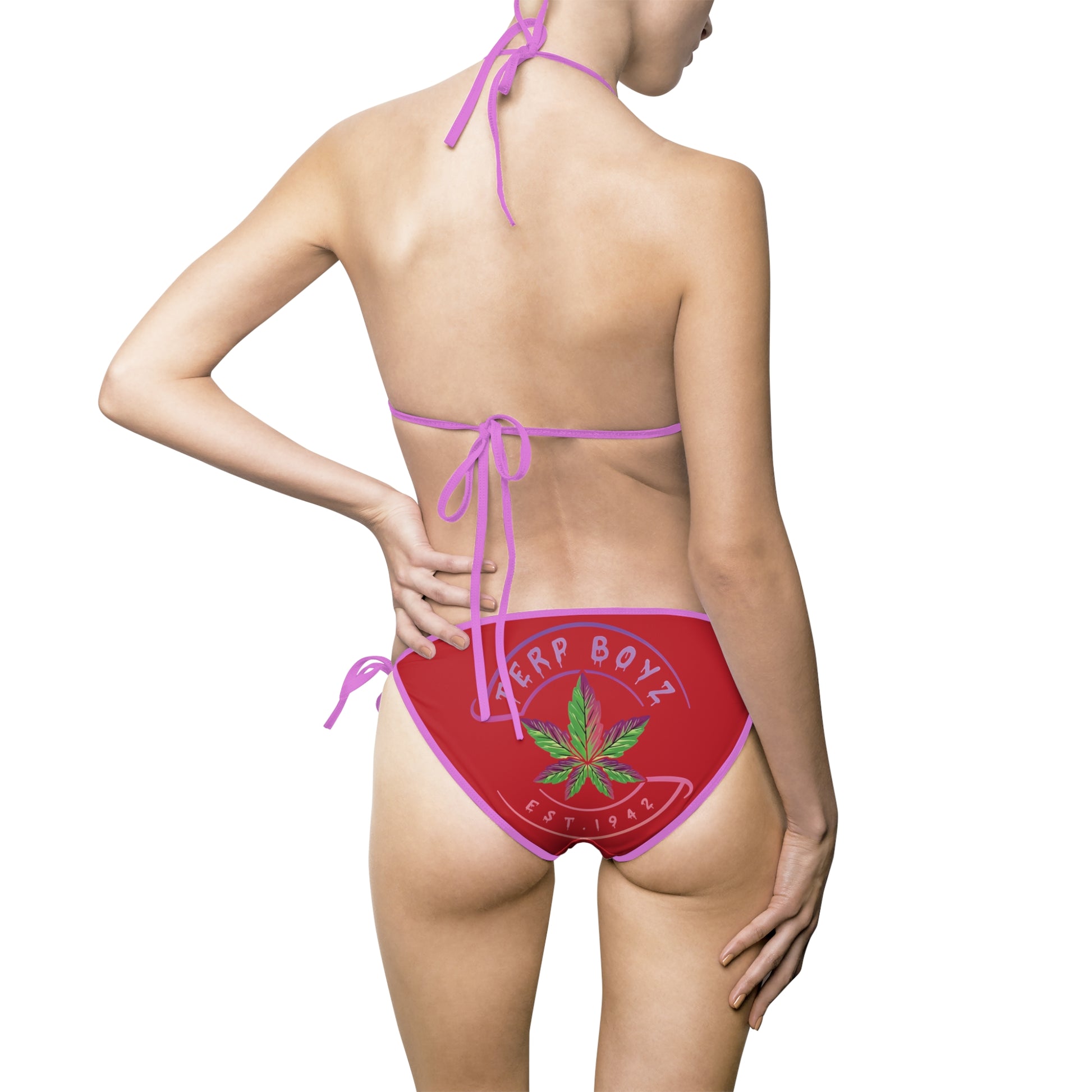 Women's Bikini Swimsuit (Red)