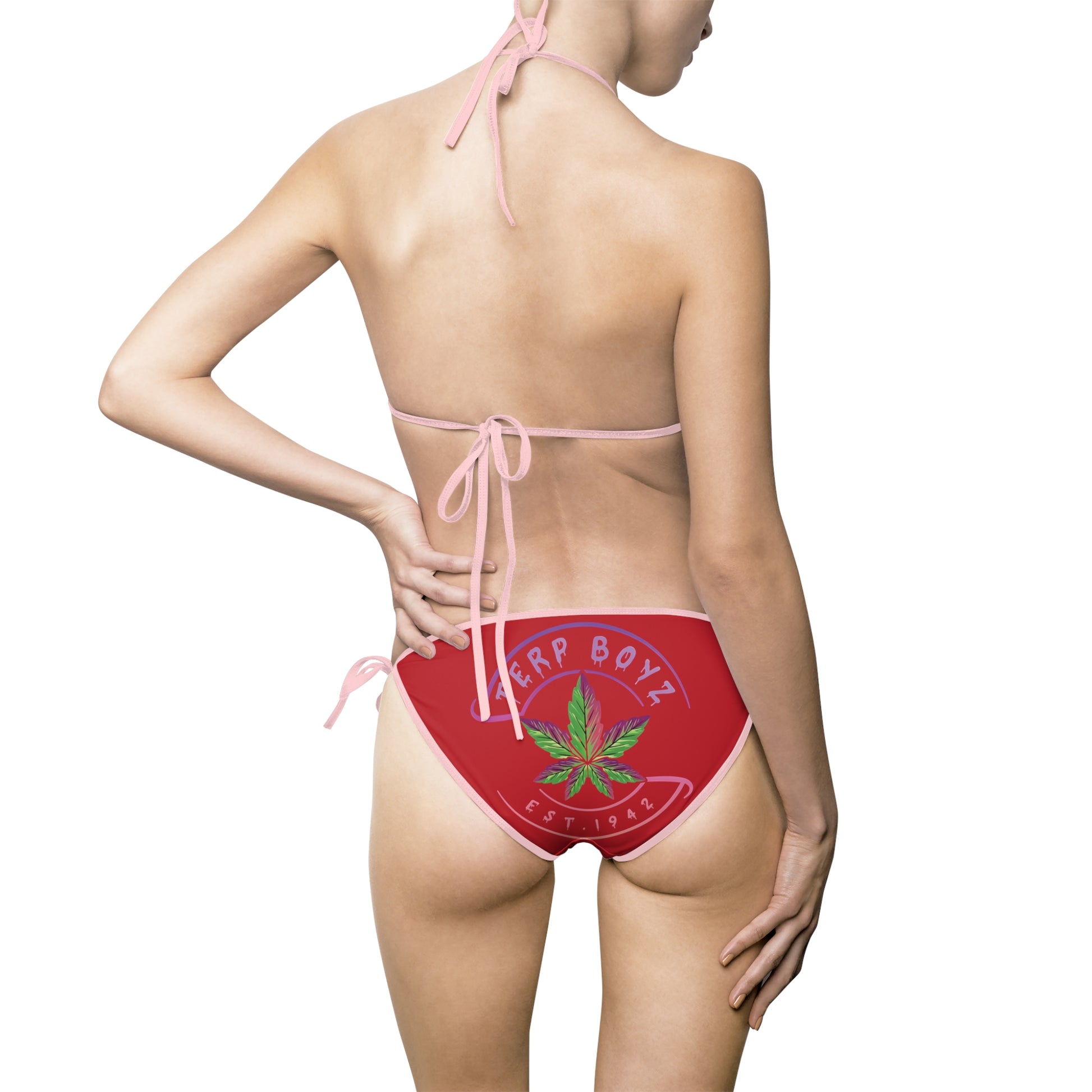 Women's Bikini Swimsuit (Red)