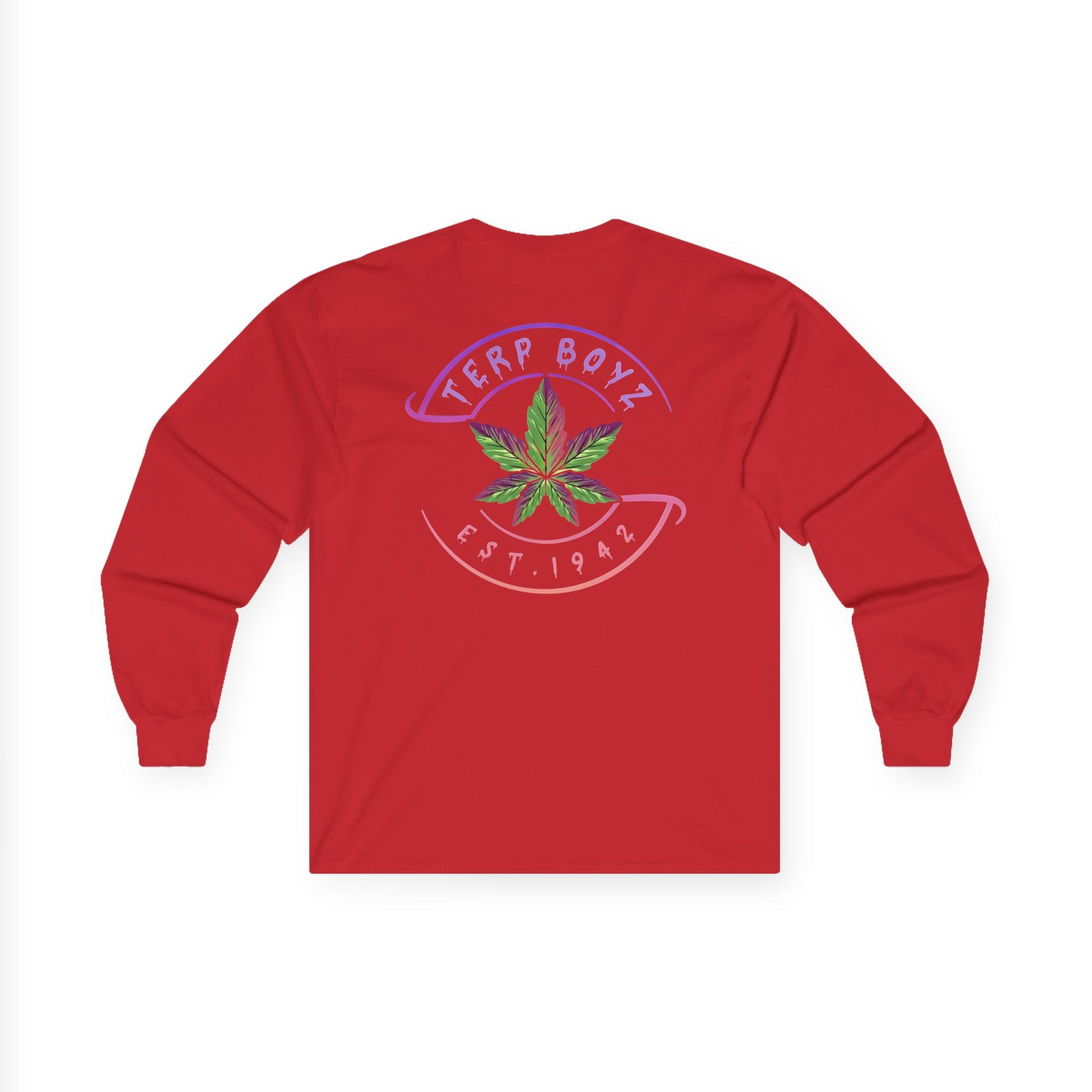 Terp Boyz Basics "Back" Long Sleeve Tee