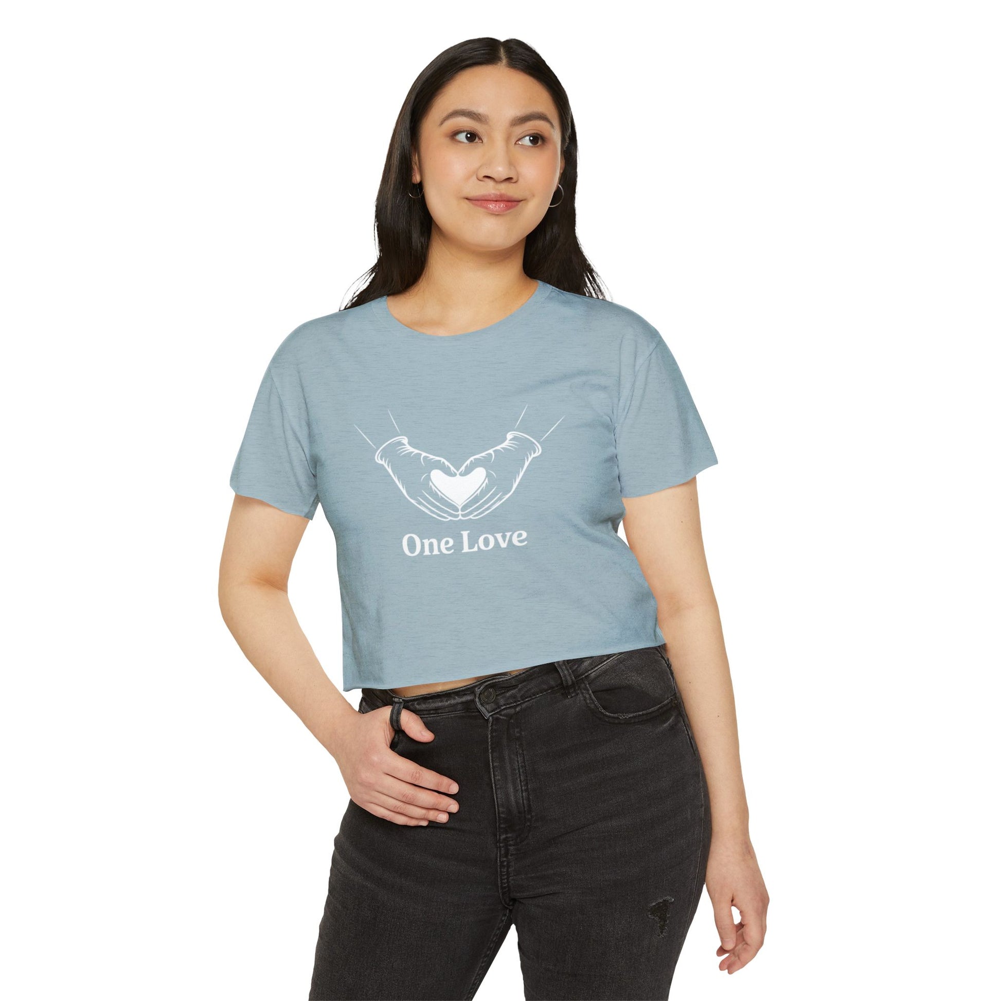 One Love Crop Top