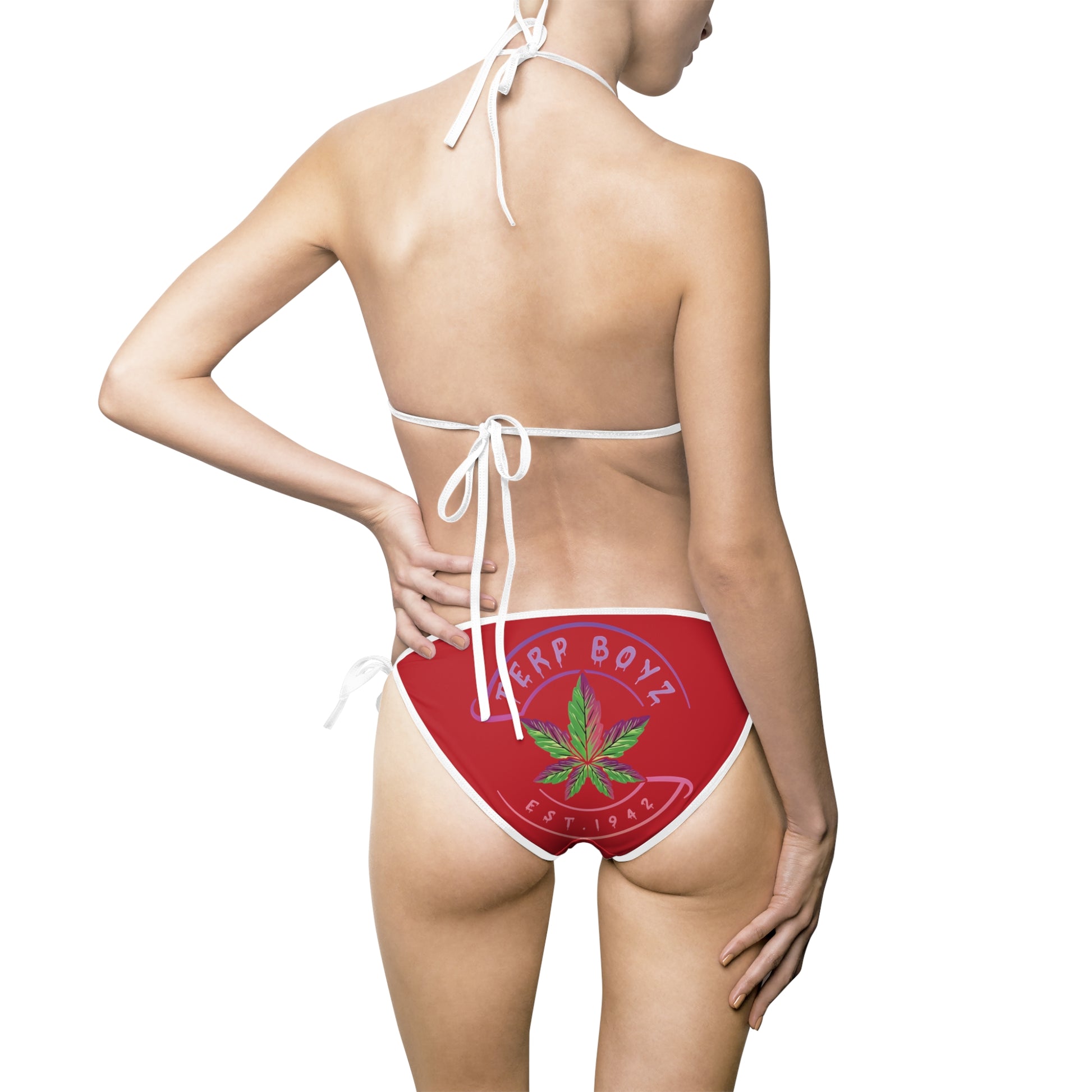 Women's Bikini Swimsuit (Red)
