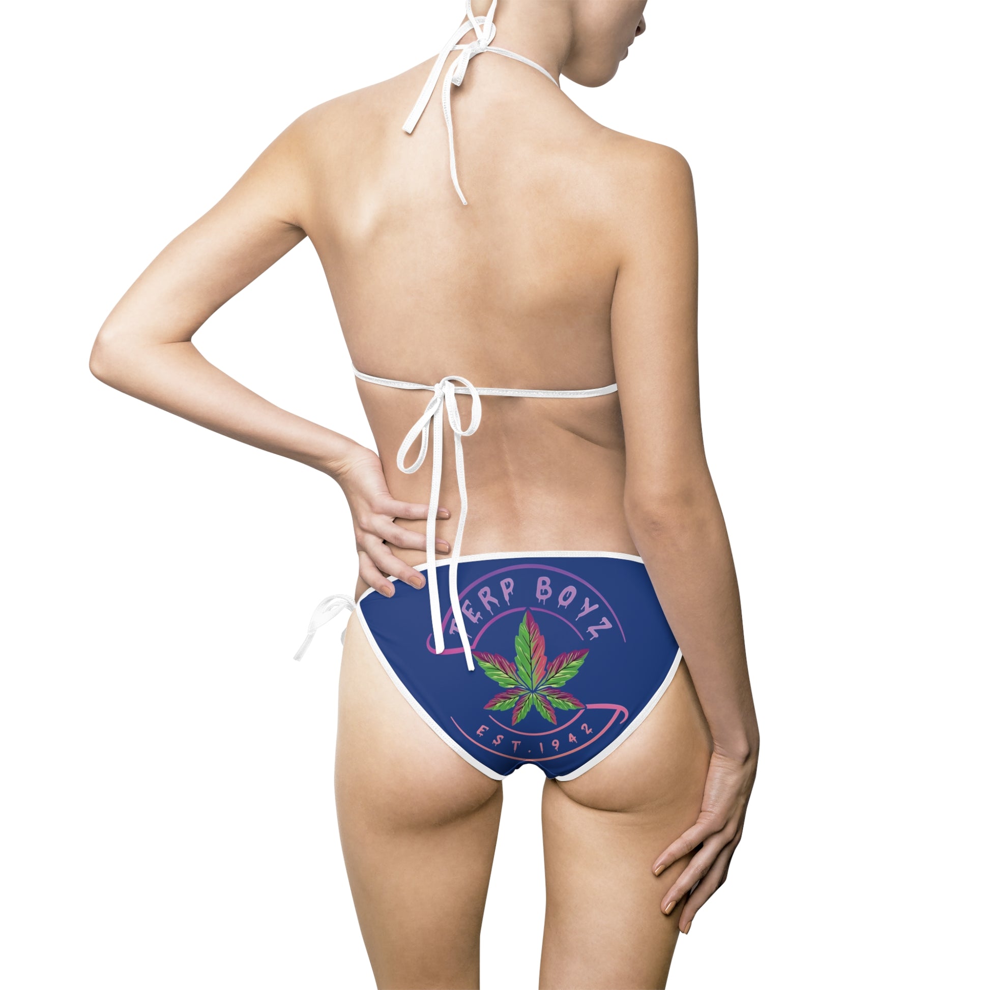 Women's Bikini Swimsuit (Blue)