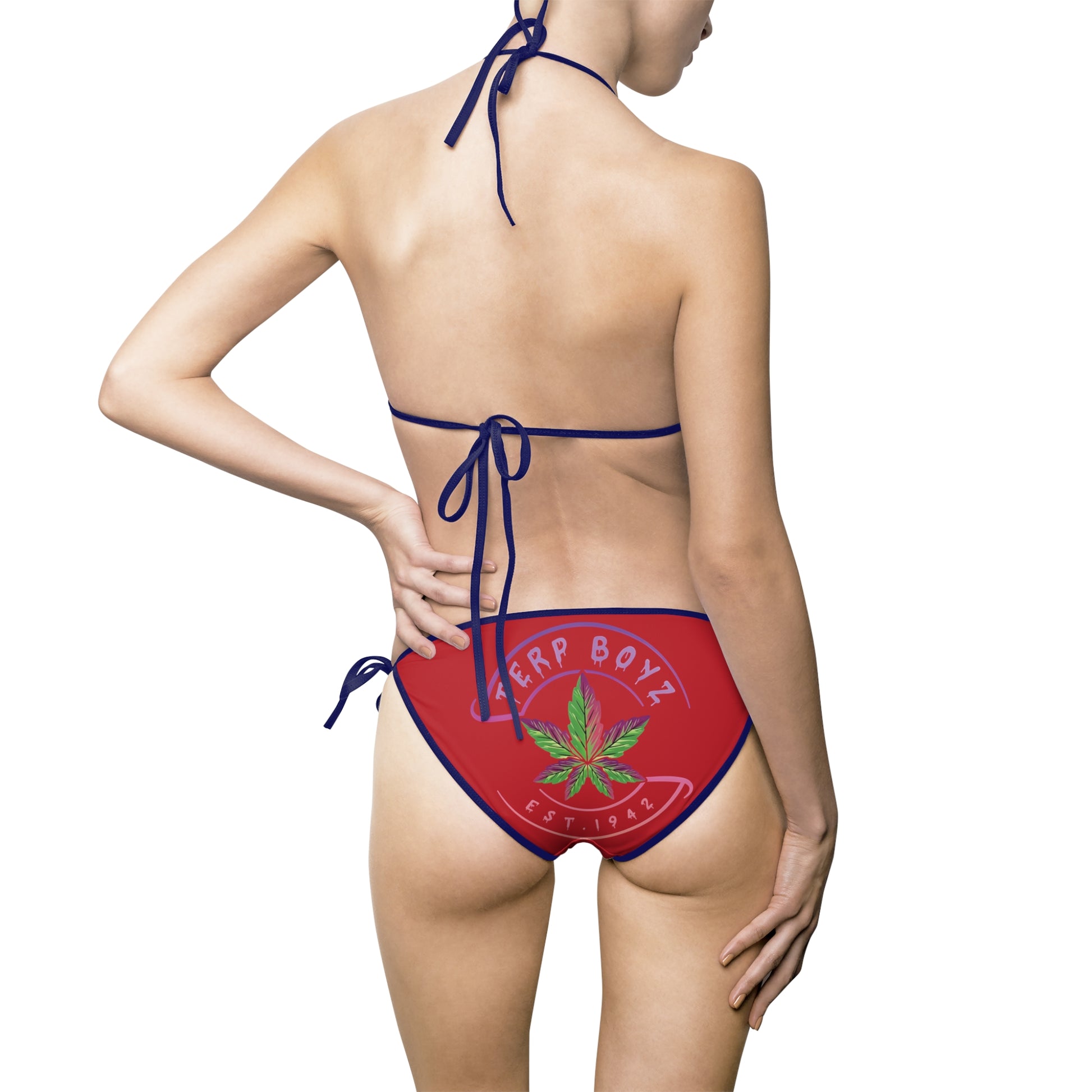 Women's Bikini Swimsuit (Red)