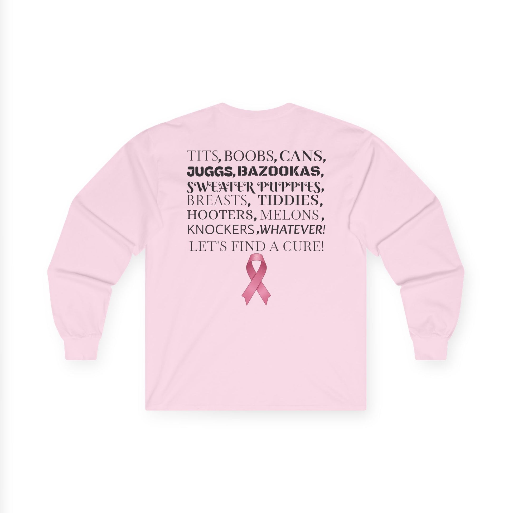 Terp Boyz Breast Cancer Awareness Long Sleeve Tee