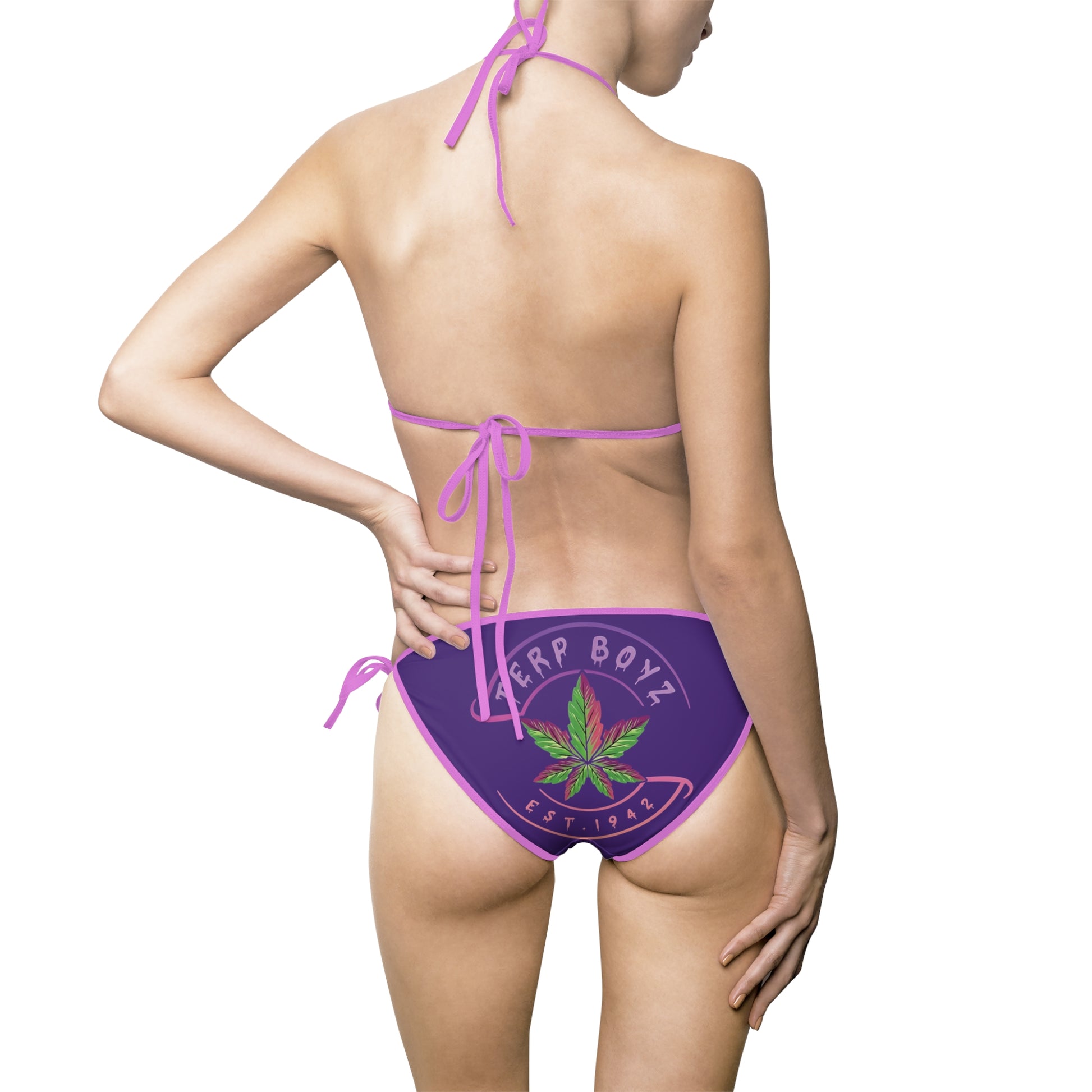 Women's Bikini Swimsuit (Purple)