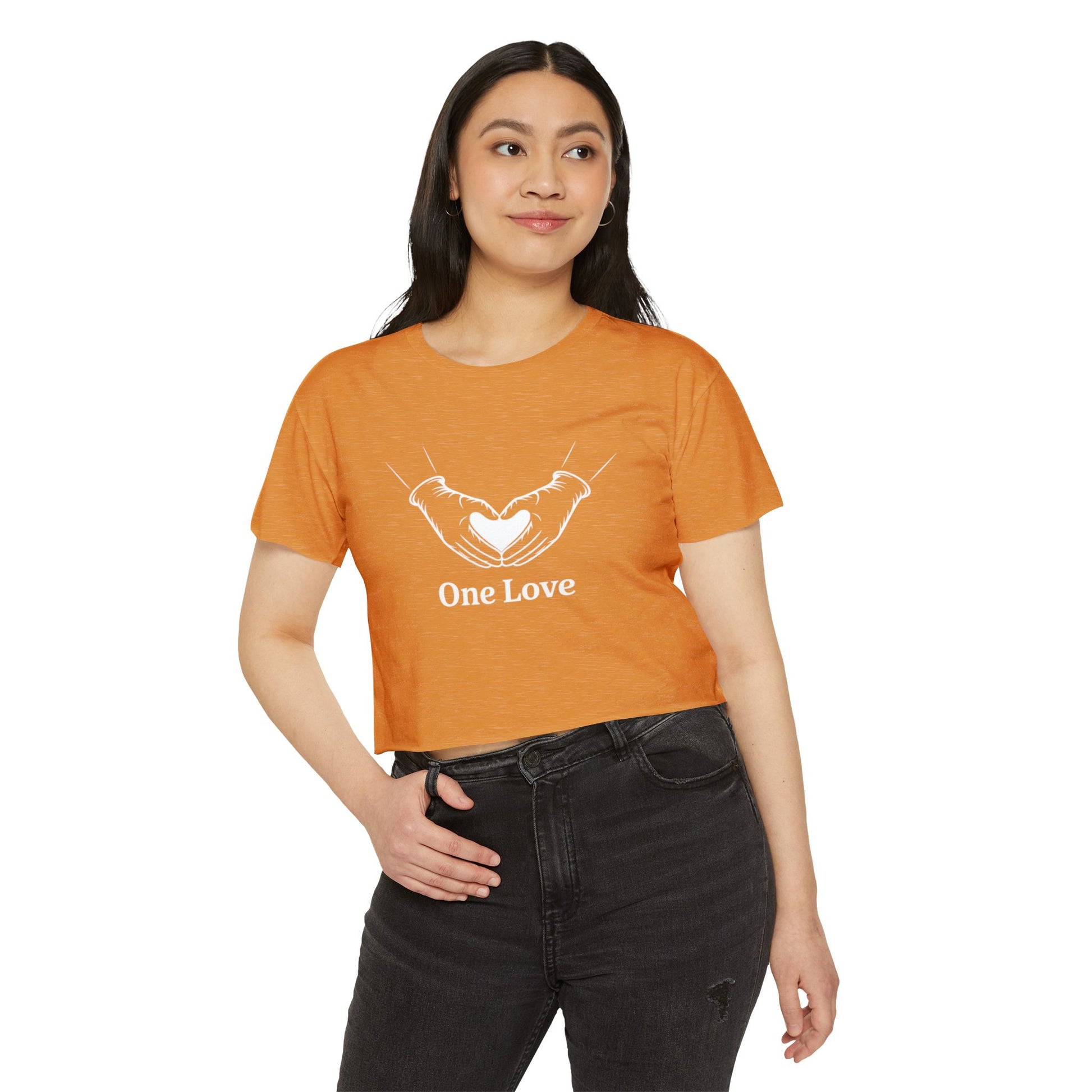 One Love Crop Top