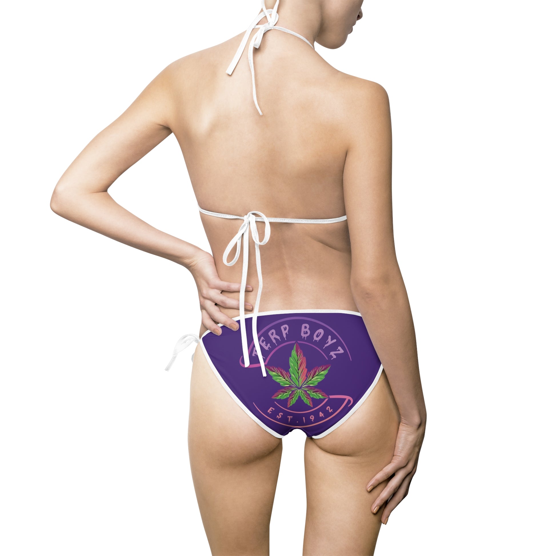 Women's Bikini Swimsuit (Purple)