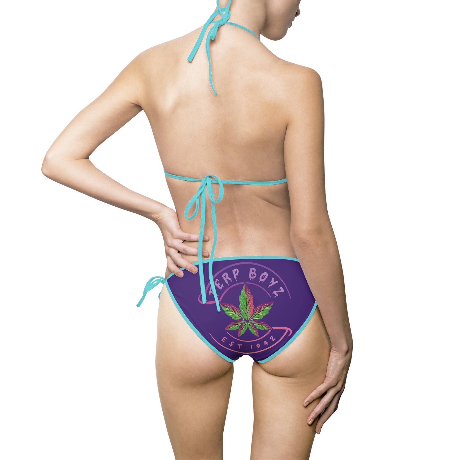 Women's Bikini Swimsuit (Purple)