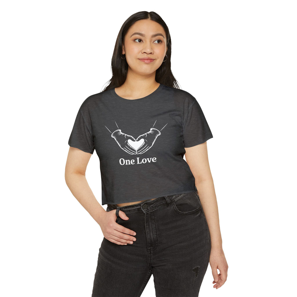 One Love Crop Top
