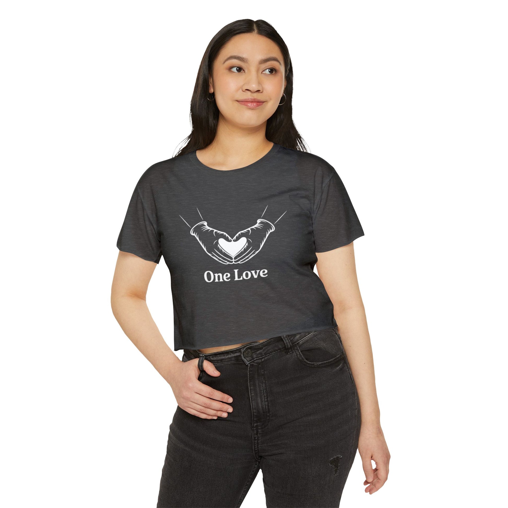 One Love Crop Top