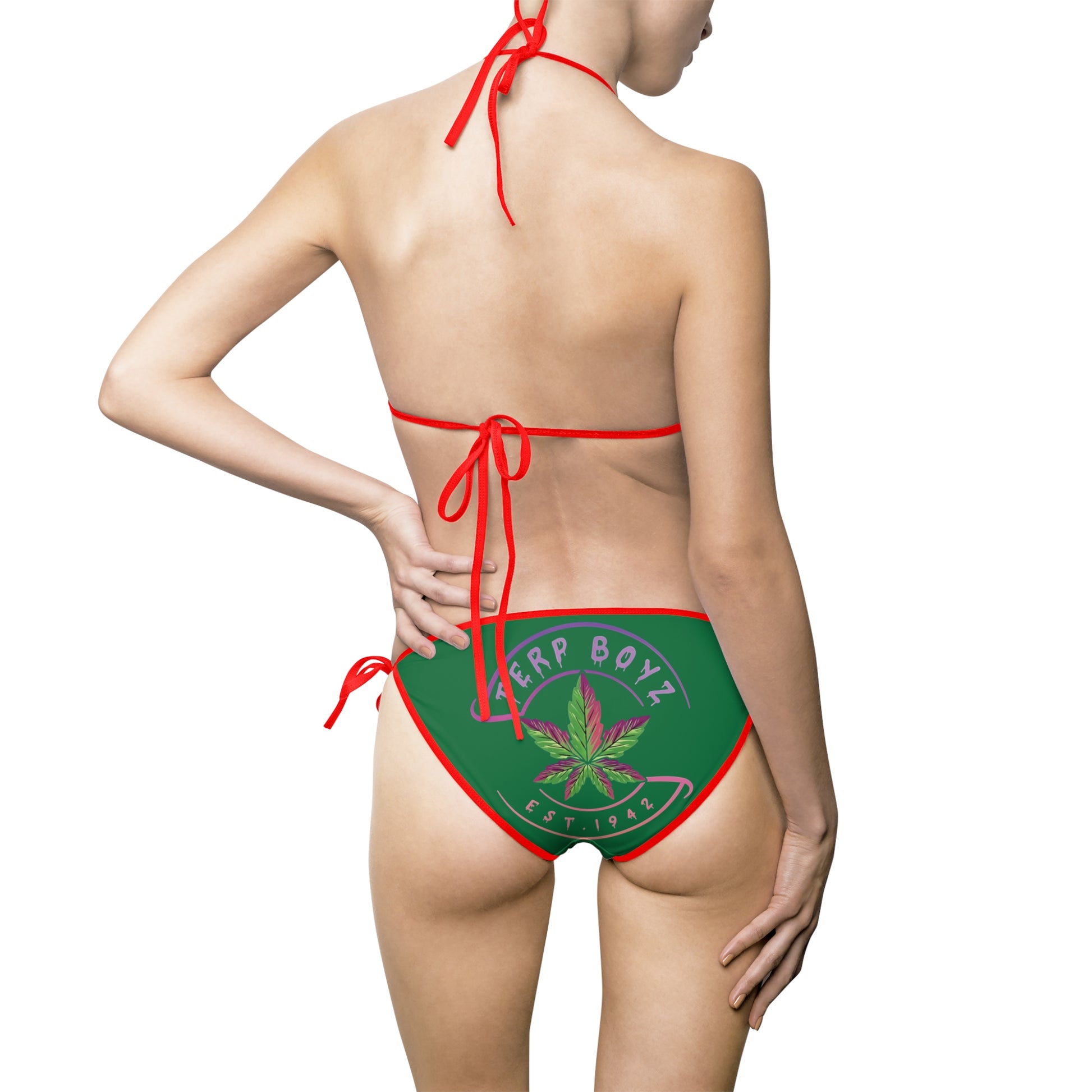 Women's Bikini Swimsuit (Green)