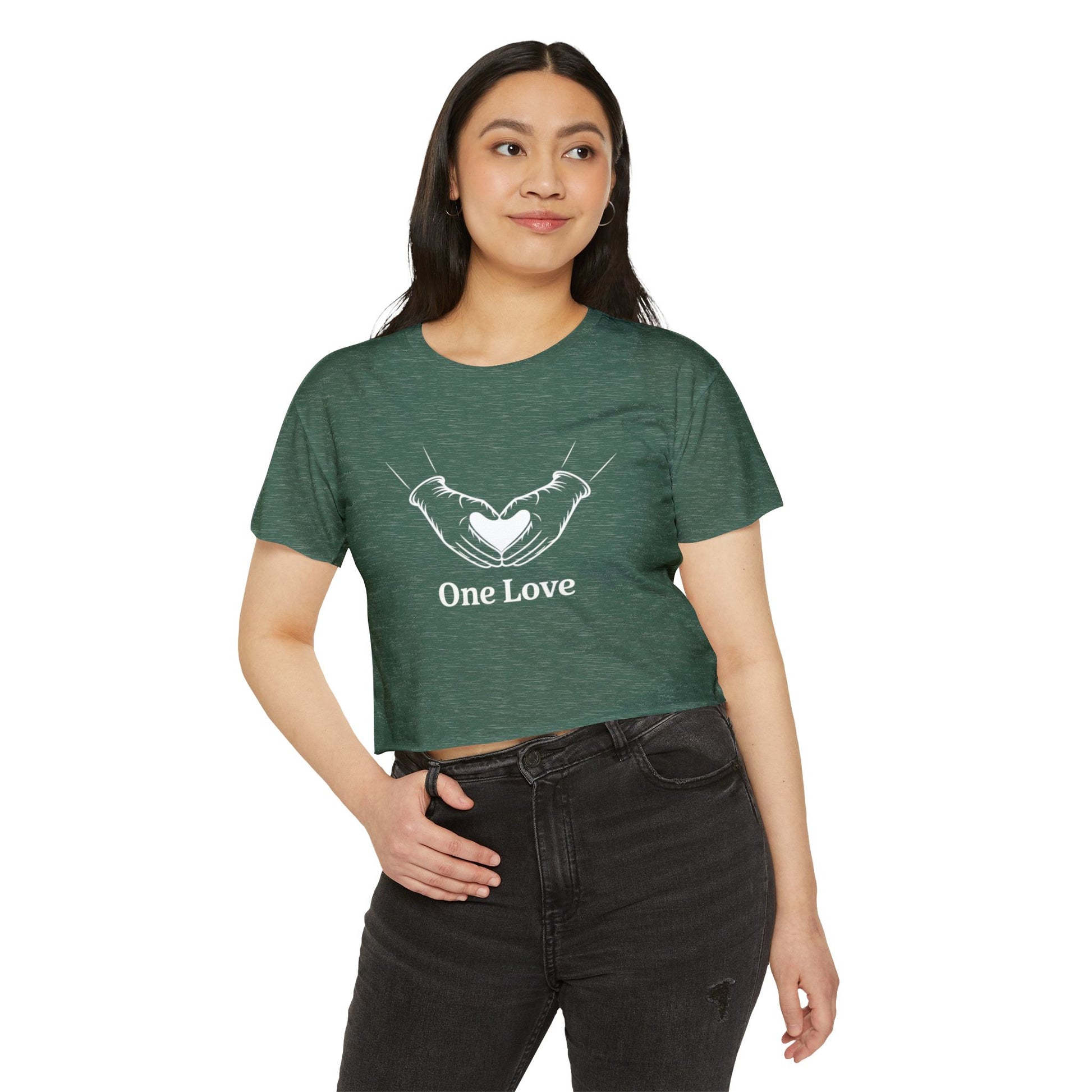 One Love Crop Top