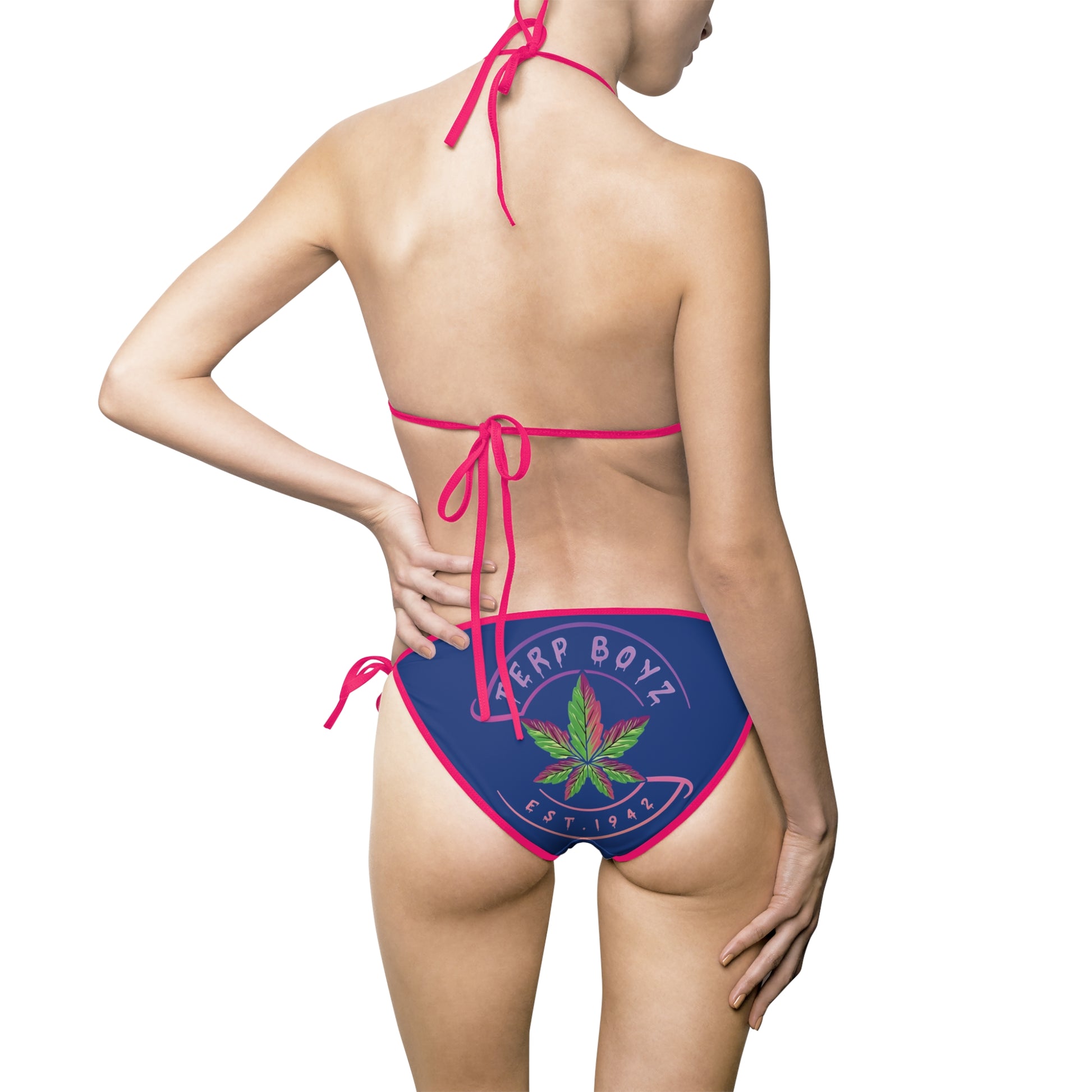 Women's Bikini Swimsuit (Blue)